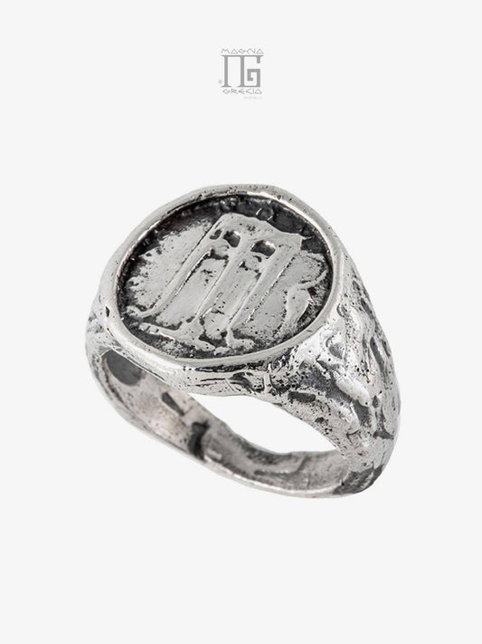 Anello in Argento con Raffigurato lo Statere Cod. MGK 3833 V